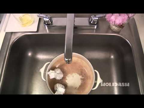 კვერცხის შეღებვის მეთოდი - საინტერესო ვიდეო
